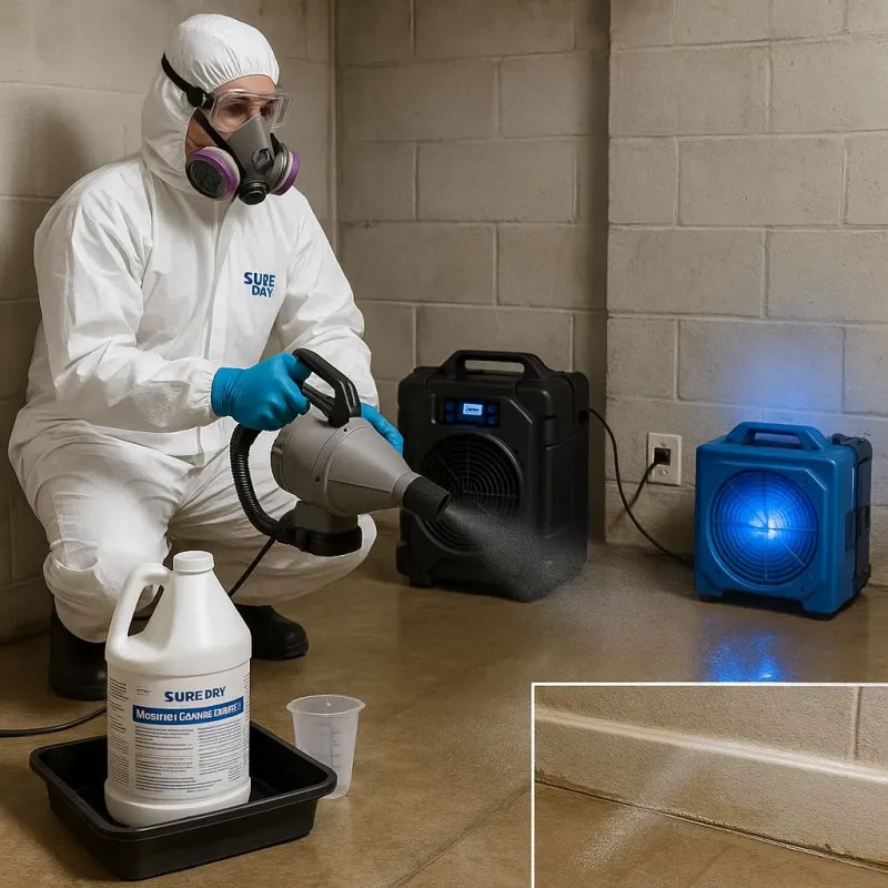 Sanitization and Odor Removal process in Boonville, IN