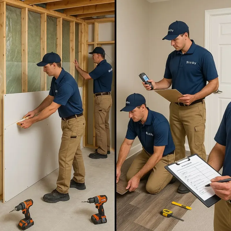 Repairs and Reconstruction process in Boonville, IN